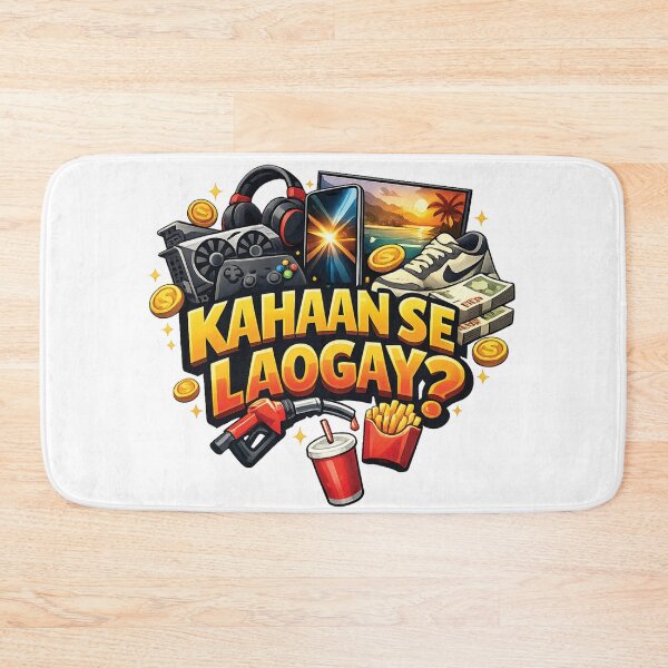Item preview, Kahan Se Laogay Funny Meme Design – Desi Humor Aesthetic Sticker, Sarcastic Quote T-Shirt, Gen Z Trend designed and sold by Graphic Therapist.