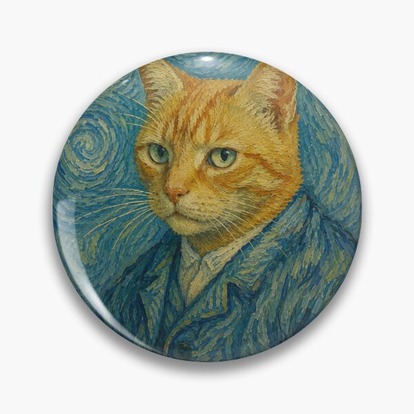 Item preview, Mittens Van Gogh designed and sold by FyreHorse Designs.