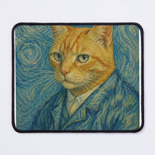 Item preview, Mittens Van Gogh designed and sold by FyreHorse Designs.