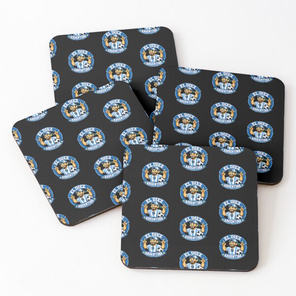 Item preview, The Number 10 Argentina Retro Football Cap / Argentina Sticker designed and sold by VICTORY LIBERTY .