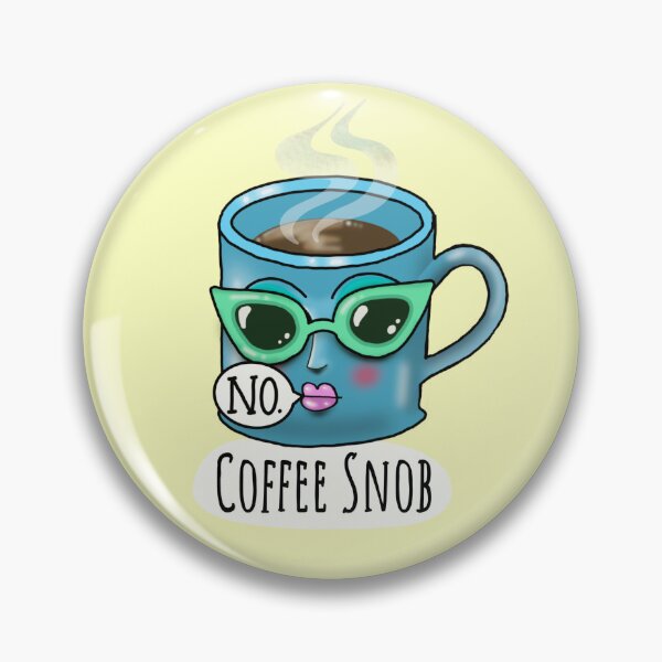 Item preview, Coffee Snob Yellow designed and sold by MsBrillMakes.