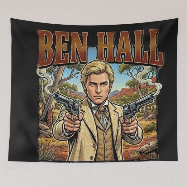 Item preview, Ben Hall Australian Bushranger designed and sold by Kirrindy Designs.