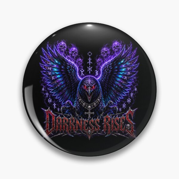 Item preview, Darkness Rises Raven Gothic Viking Norse Dark Fantasy Art  designed and sold by Martin's_Design.