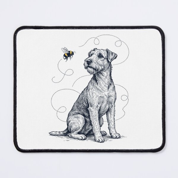 Item preview, Lakeland Terrier Bumble Bee Honeybee Dog Lover designed and sold by Kimberley King Art  King Art.