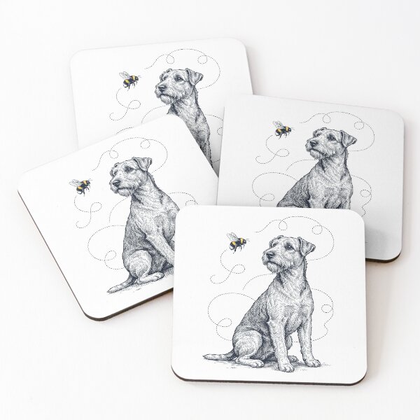Item preview, Lakeland Terrier Bumble Bee Honeybee Dog Lover designed and sold by Kimberley King Art  King Art.