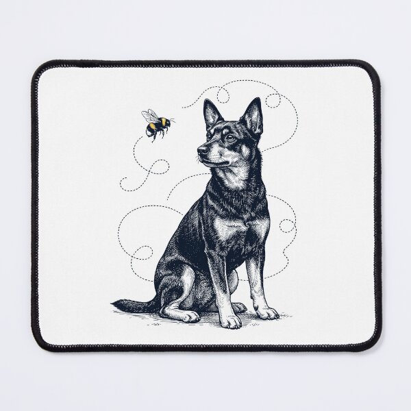 Item preview, Lancashire Heeler Bumble Bee Honeybee Dog Lover designed and sold by Kimberley King Art  King Art.