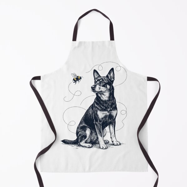 Item preview, Lancashire Heeler Bumble Bee Honeybee Dog Lover designed and sold by Kimberley King Art  King Art.