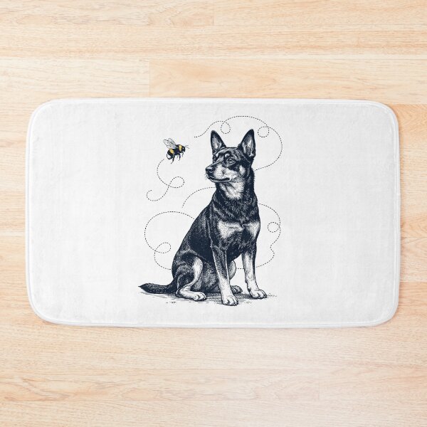 Item preview, Lancashire Heeler Bumble Bee Honeybee Dog Lover designed and sold by Kimberley King Art  King Art.