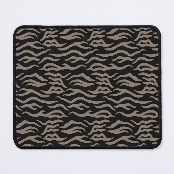 Item preview, Black and Taupe tiger print designed and sold by pattern-archive.