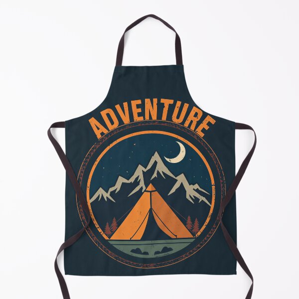 Item preview, Adventure Camping Tent Mountain Badge designed and sold by Evergreen Horizon Works.