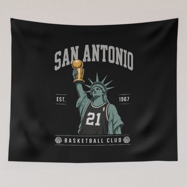 Item preview, San Antonio Basketball Club Est 1967 designed and sold by silverhexagon.