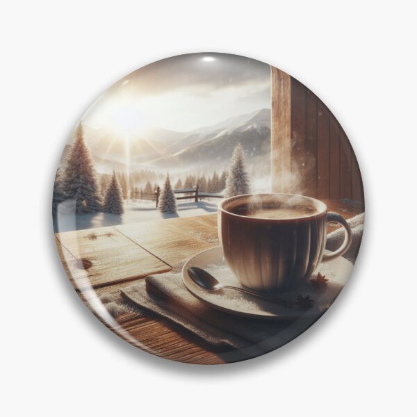 Item preview, ☕ Cozy Winter Coffee Illustration designed and sold by MMV2612.