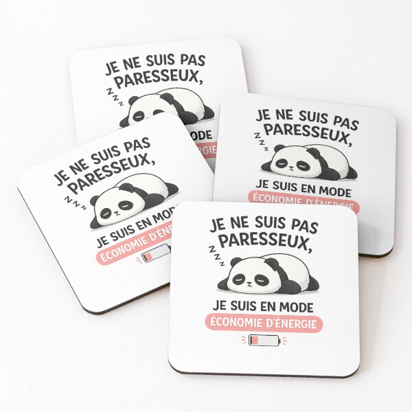 Item preview, Tired Panda in Energy Saving Mode designed and sold by KM Design.