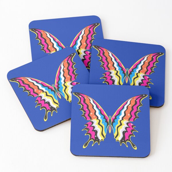 Item preview, Y2K Chrome Butterfly Sticker designed and sold by inkfusionhub99.
