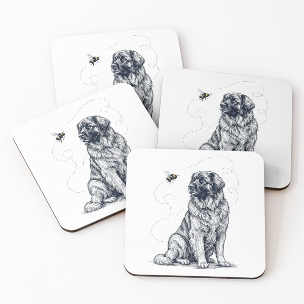 Item preview, Leonberger Bumble Bee Honeybee Dog Lover designed and sold by Kimberley King Art  King Art.