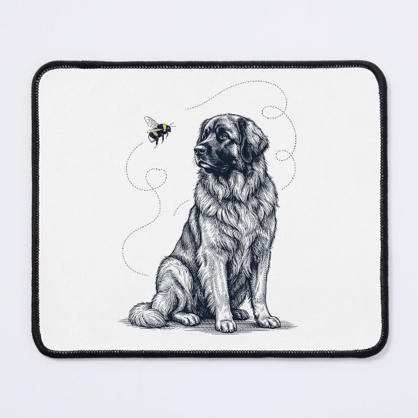 Item preview, Leonberger Bumble Bee Honeybee Dog Lover designed and sold by Kimberley King Art  King Art.