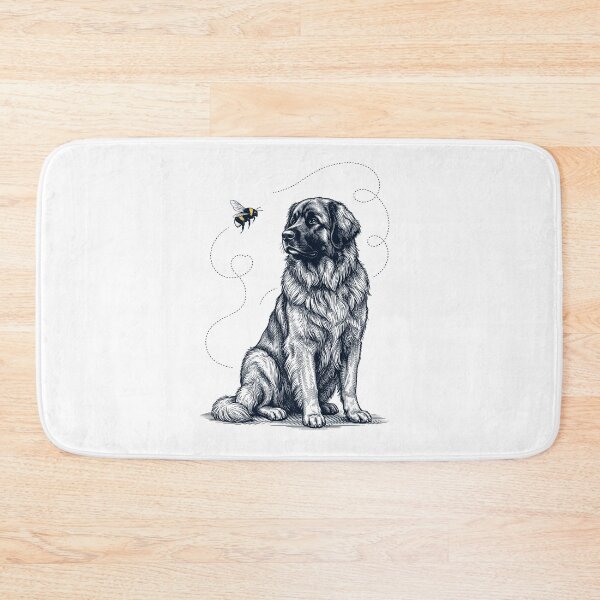 Item preview, Leonberger Bumble Bee Honeybee Dog Lover designed and sold by Kimberley King Art  King Art.