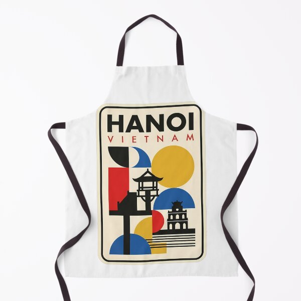 Item preview, Retro Geometric Hanoi Vietnam Travel Theme designed and sold by k3rstman1.