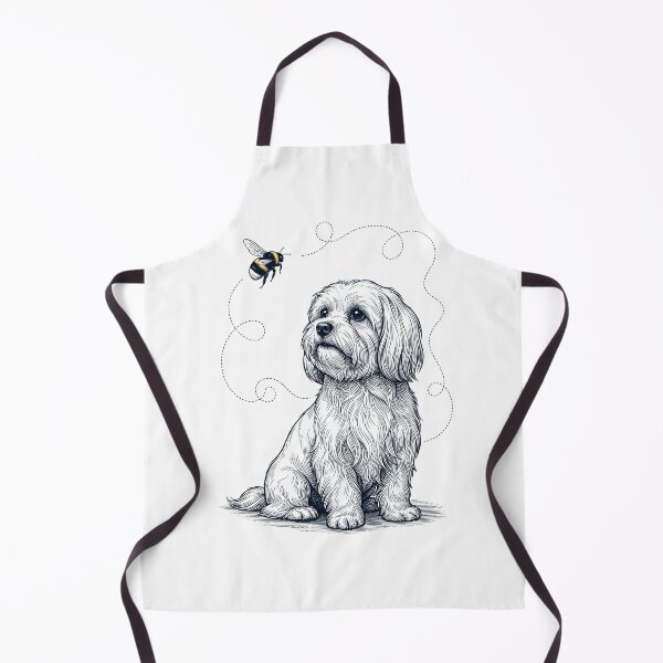 Item preview, Maltese Bumble Bee Honeybee Dog Lover designed and sold by Kimberley King Art  King Art.