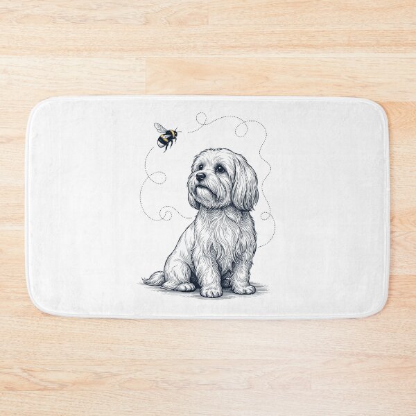 Item preview, Maltese Bumble Bee Honeybee Dog Lover designed and sold by Kimberley King Art  King Art.