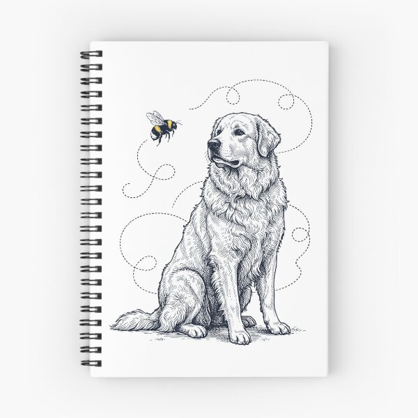 Item preview, Maremma Sheepdog Bumble Bee Honeybee Dog Lover designed and sold by Kimberley King Art  King Art.