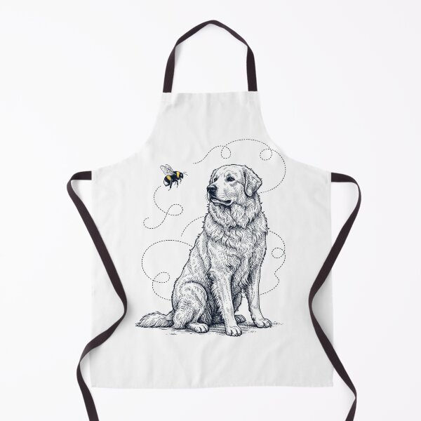 Item preview, Maremma Sheepdog Bumble Bee Honeybee Dog Lover designed and sold by Kimberley King Art King Art.