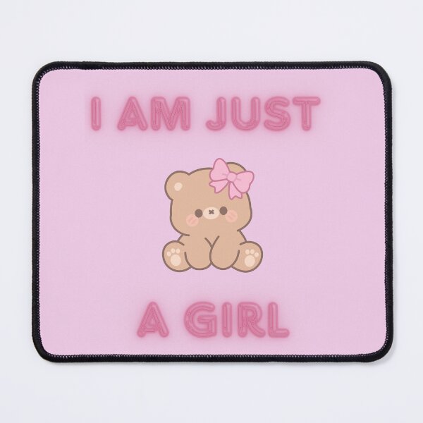 Item preview, I am just a girl designed and sold by VibeForge777.