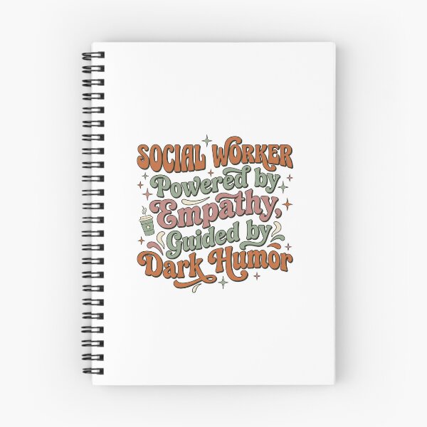 Artikelvorschau, Sozialarbeiter – Angetrieben von Empathie und geleitet von schwarzem Humor – Lustiges Geschenk-T-Shirt entworfen und verkauft von Osmose-Studio ⭐⭐⭐⭐⭐.
