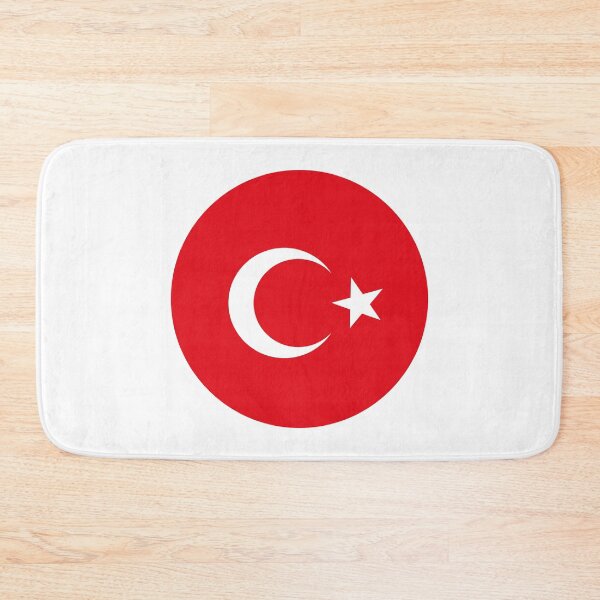 Item preview, Turkey Circle Flag TR designed and sold by shitpostee.