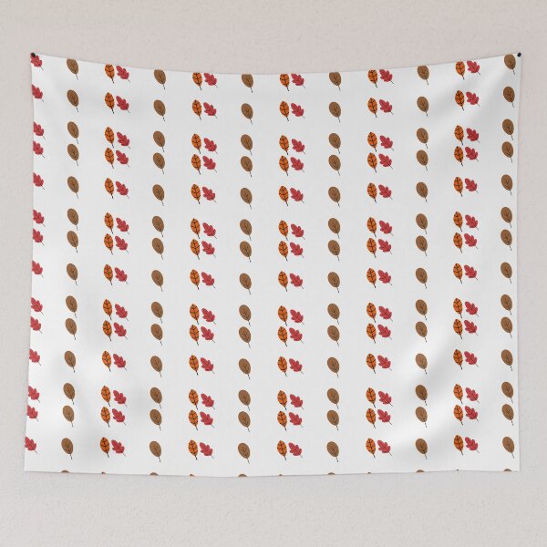 Item preview, Minimalist Autumn Leaves Pattern Cute Aesthetic Fall Motif Sticker Pack designed and sold by Art IN Pack.