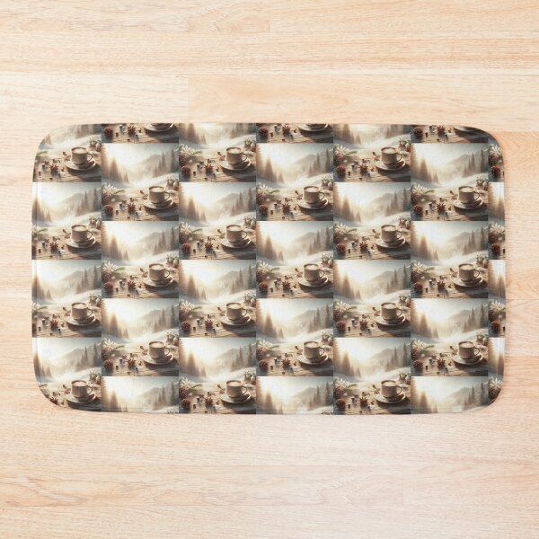 Item preview, Warm Coffee Steam Cozy Illustration designed and sold by MMV2612.