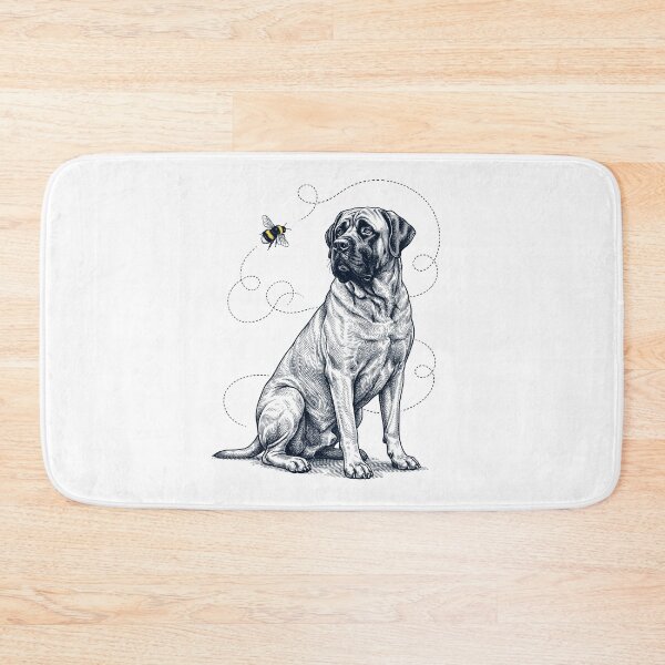 Item preview, Mastiff Bumble Bee Honeybee Dog Lover designed and sold by Kimberley King Art  King Art.