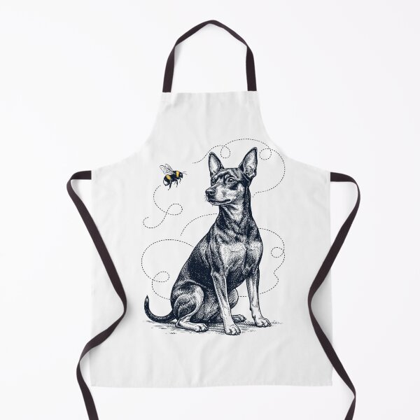 Item preview, Miniature Pinscher Bumble Bee Honeybee Dog Lover designed and sold by Kimberley King Art King Art.