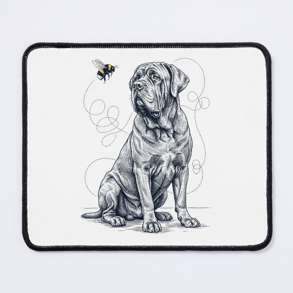 Item preview, Neapolitan Mastiff Bumble Bee Honeybee Dog Lover designed and sold by Kimberley King Art King Art.