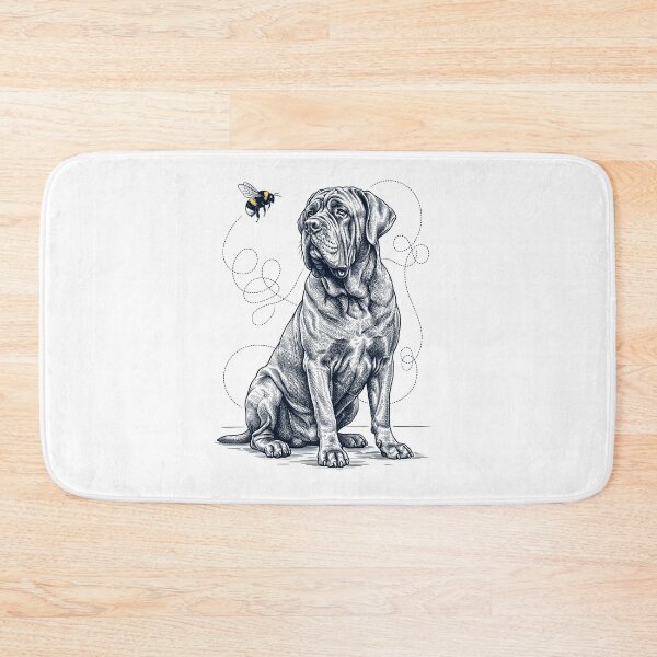 Item preview, Neapolitan Mastiff Bumble Bee Honeybee Dog Lover designed and sold by Kimberley King Art  King Art.