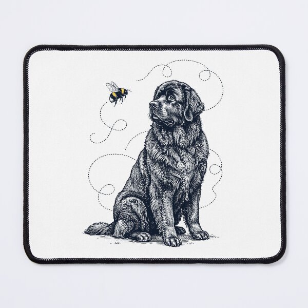 Item preview, Newfoundland Bumble Bee Honeybee Dog Lover designed and sold by Kimberley King Art  King Art.