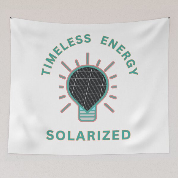 Artikelvorschau, Zeitlose Energie, solarisiert entworfen und verkauft von FiberatWorkTechs.