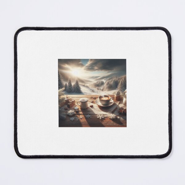 Item preview, Winter Coffee Cup Snow Cozy Scene designed and sold by MMV2612.