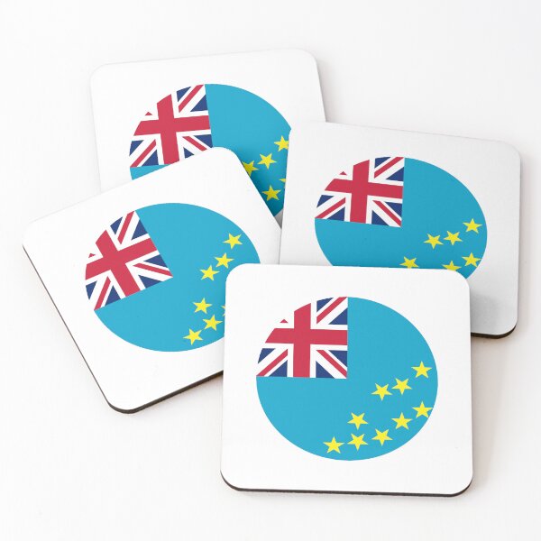 Item preview, Tuvalu Circle Flag TV designed and sold by shitpostee.