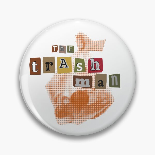 Item preview, The Trash Man Ransom Note Graphic designed and sold by trashgirl99.