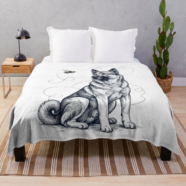 Item preview, Norwegian Elkhound Bumble Bee Honeybee Dog Lover designed and sold by Kimberley King Art King Art.