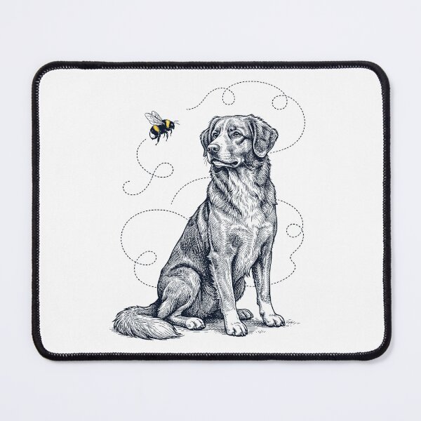Item preview, Nova Scotia Duck Tolling Retriever Bumble Bee Honeybee Dog Lover designed and sold by Kimberley King Art King Art.