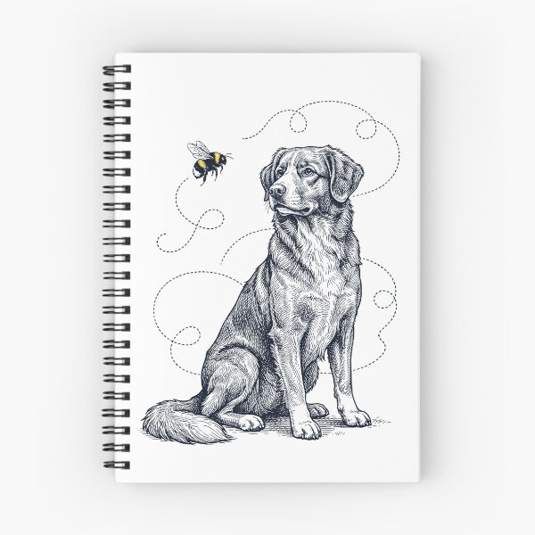 Item preview, Nova Scotia Duck Tolling Retriever Bumble Bee Honeybee Dog Lover designed and sold by Kimberley King Art  King Art.