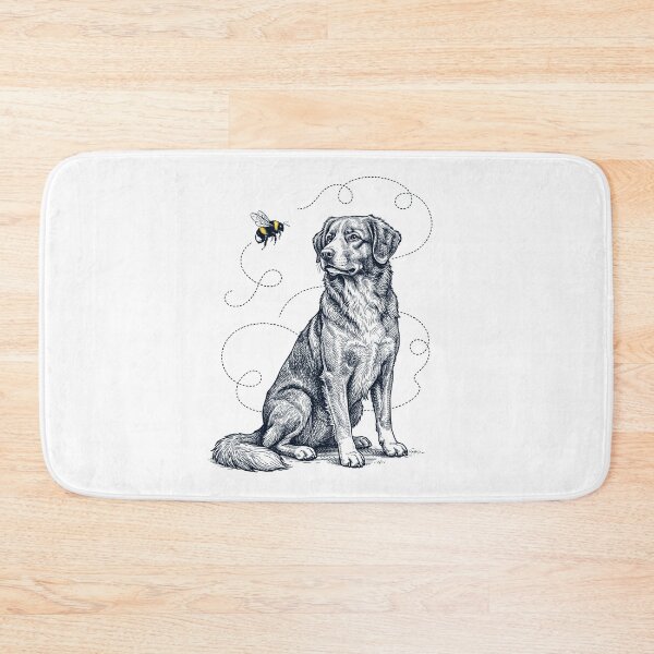 Item preview, Nova Scotia Duck Tolling Retriever Bumble Bee Honeybee Dog Lover designed and sold by Kimberley King Art  King Art.