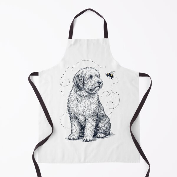 Item preview, Old English Sheepdog Bumble Bee Honeybee Dog Lover designed and sold by Kimberley King Art King Art.