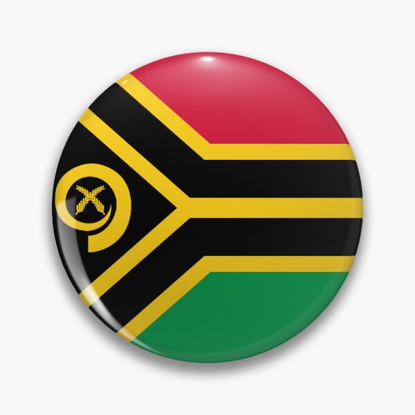 Item preview, Vanuatu Circle Flag VU designed and sold by shitpostee.