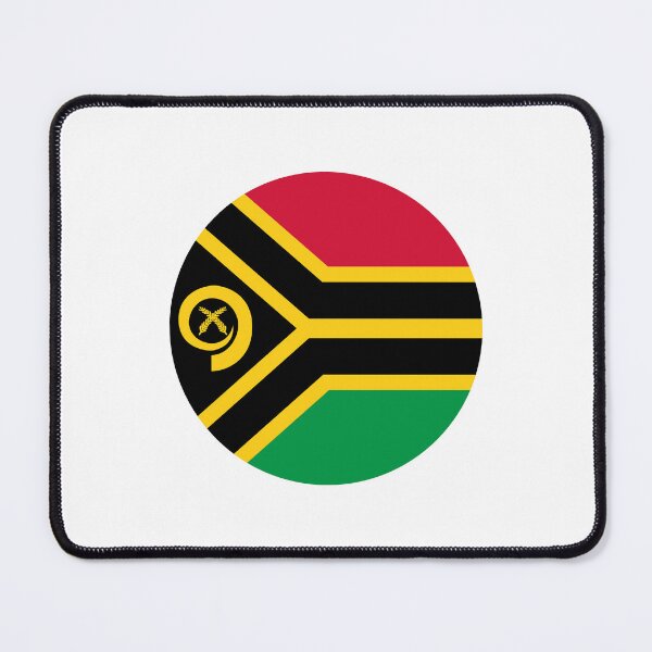Item preview, Vanuatu Circle Flag VU designed and sold by shitpostee.