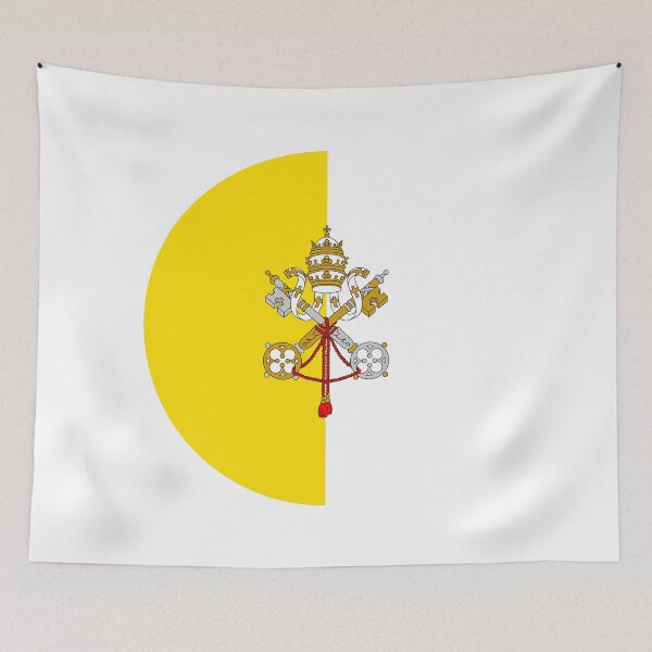 Item preview, Vatican City Circle Flag VA designed and sold by shitpostee.