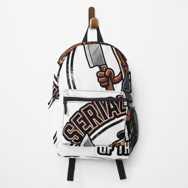 Item preview, Serial Griller Funny BBQ Steak Mascot - BBQ Master Cartoon designed and sold by BULLcompany.