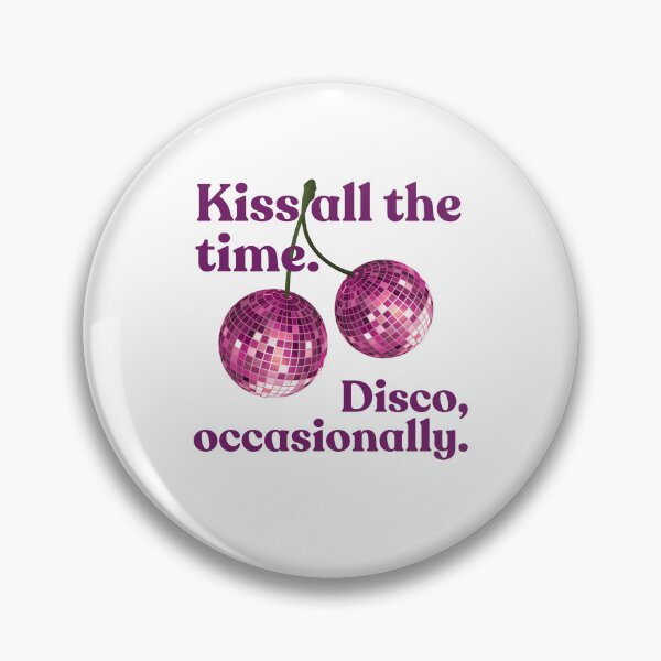 Item preview, Kiss All The Time. Disco, Occasionally.  Pop Music Graphic. designed and sold by swiftsparq.